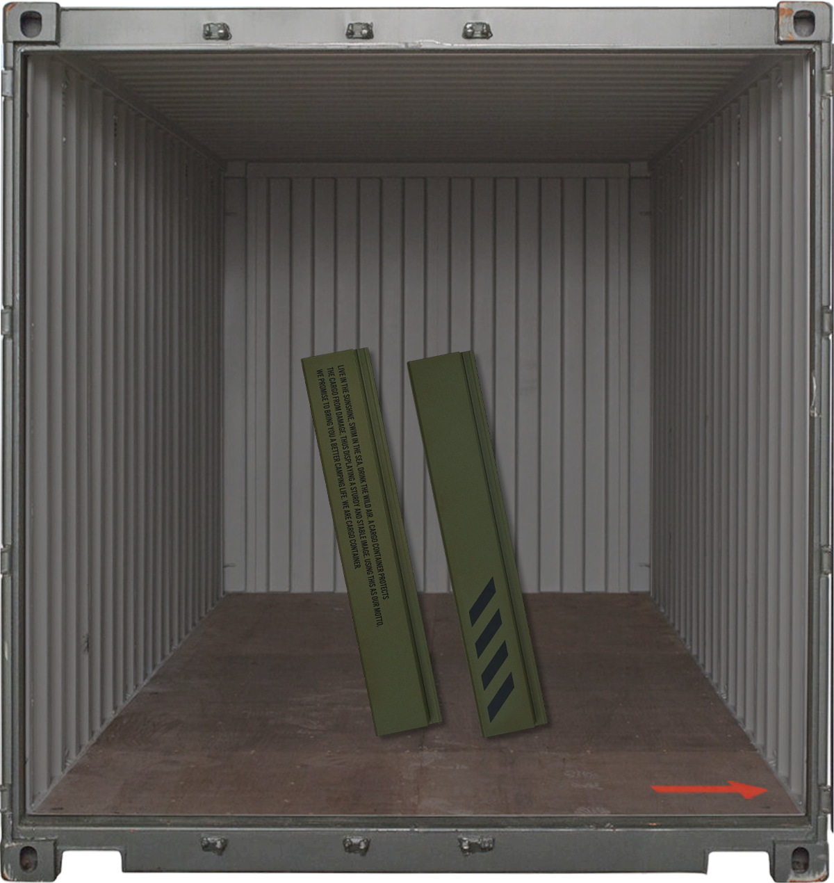 2 UNIT FRAME – CARGO CONTAINER