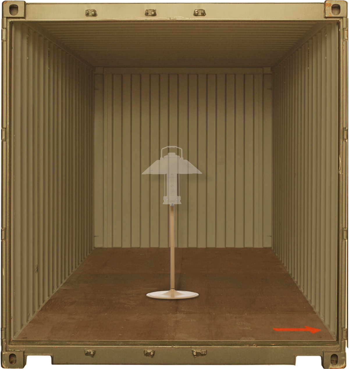 【新品未使用未開封】DUAL STAND MINI カーゴコンテナ　カーキ SINGLE STAND – CARGO CONTAINER
