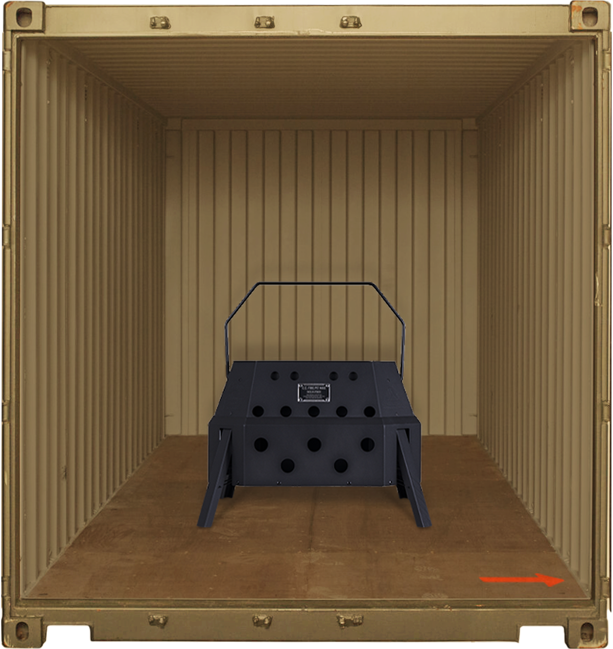 FIRE PIT MAX – CARGO CONTAINER