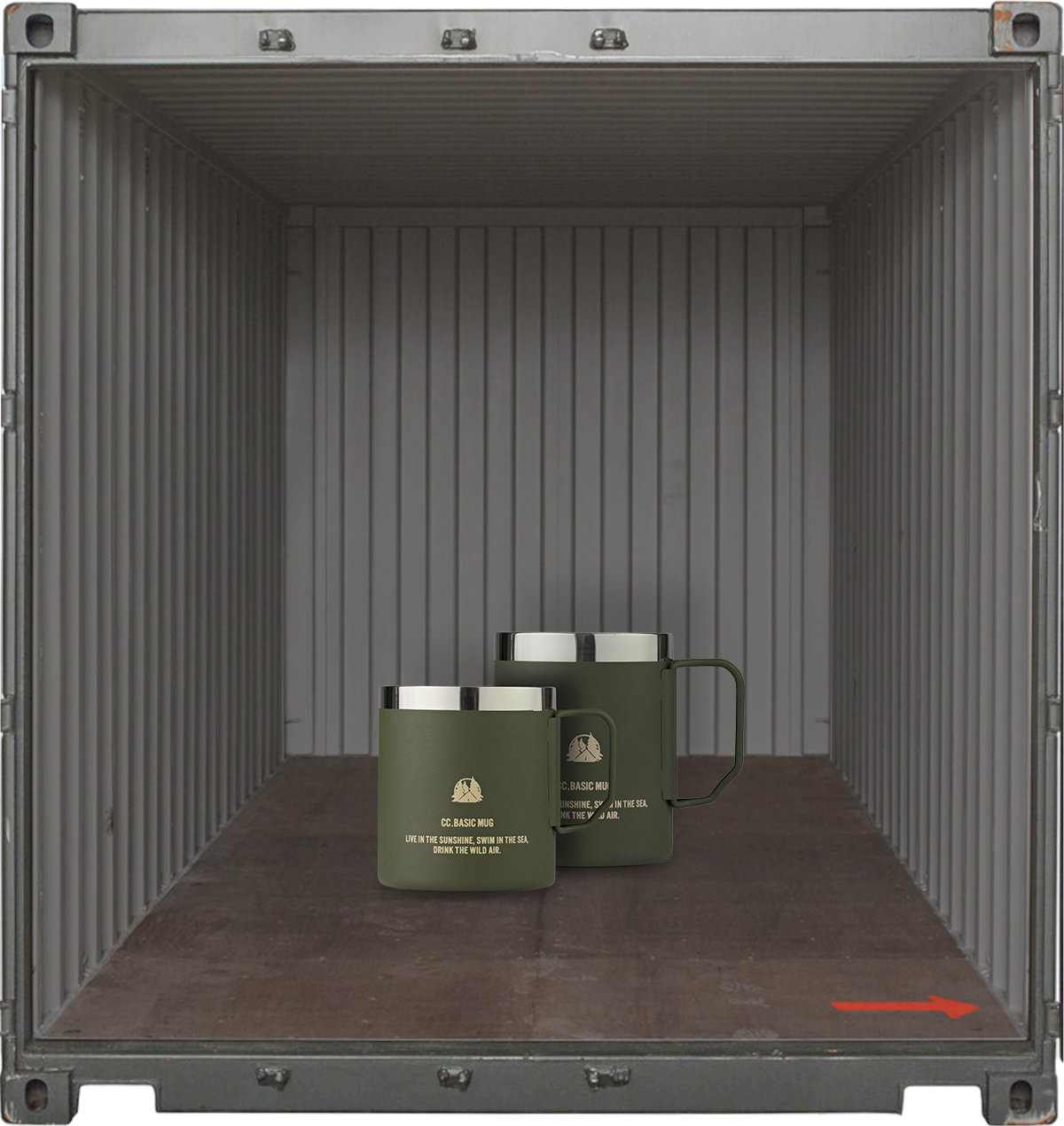 BASIC MUG CUP – CARGO CONTAINER