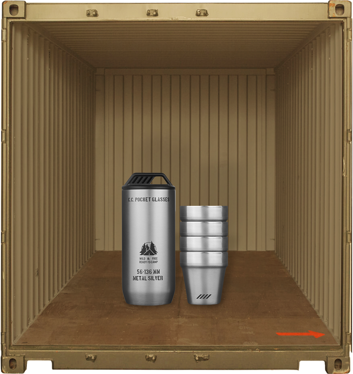 POCKET GLASSES – CARGO CONTAINER
