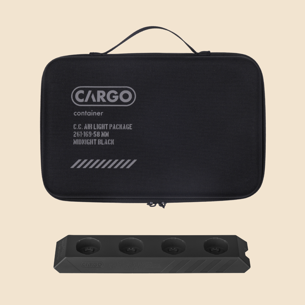 CARGO CONTAINER AIR LIGHT カーキ、ベージュ、ケース充電 AIR LIGHT – CARGO CONTAINER