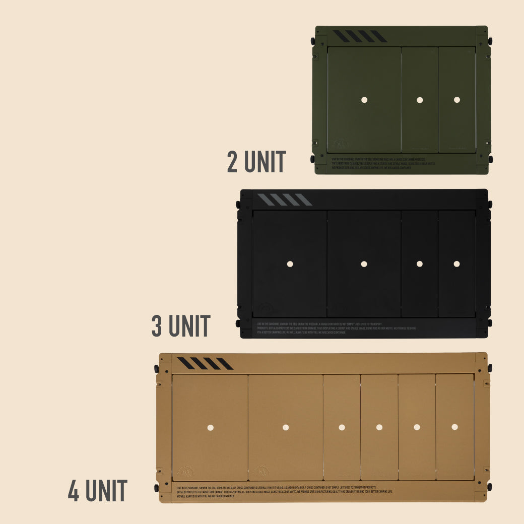 COMFORT MODULE TABLE（2/3/4 UNIT）
