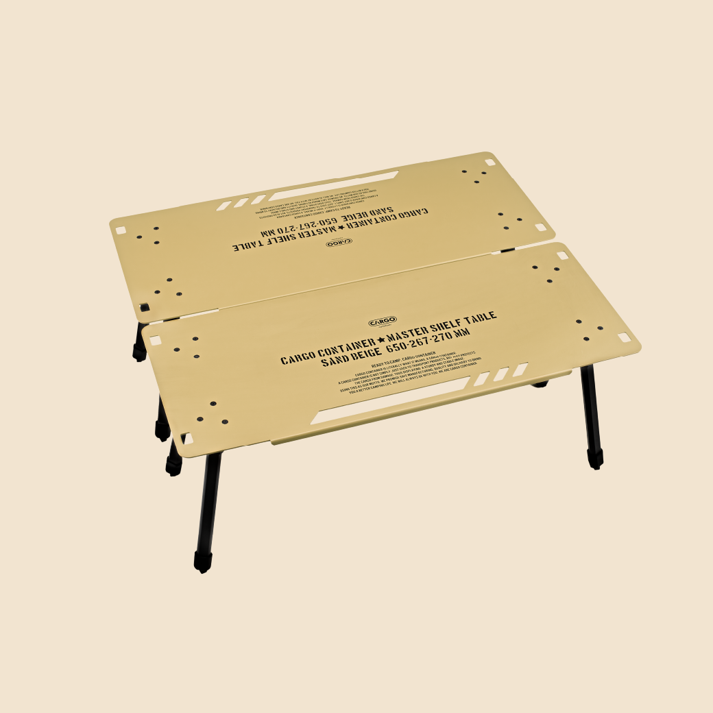 MASTER SHELF TABLE – CARGO CONTAINER MASTER SHELF TABLE – CARGO CONTAINER