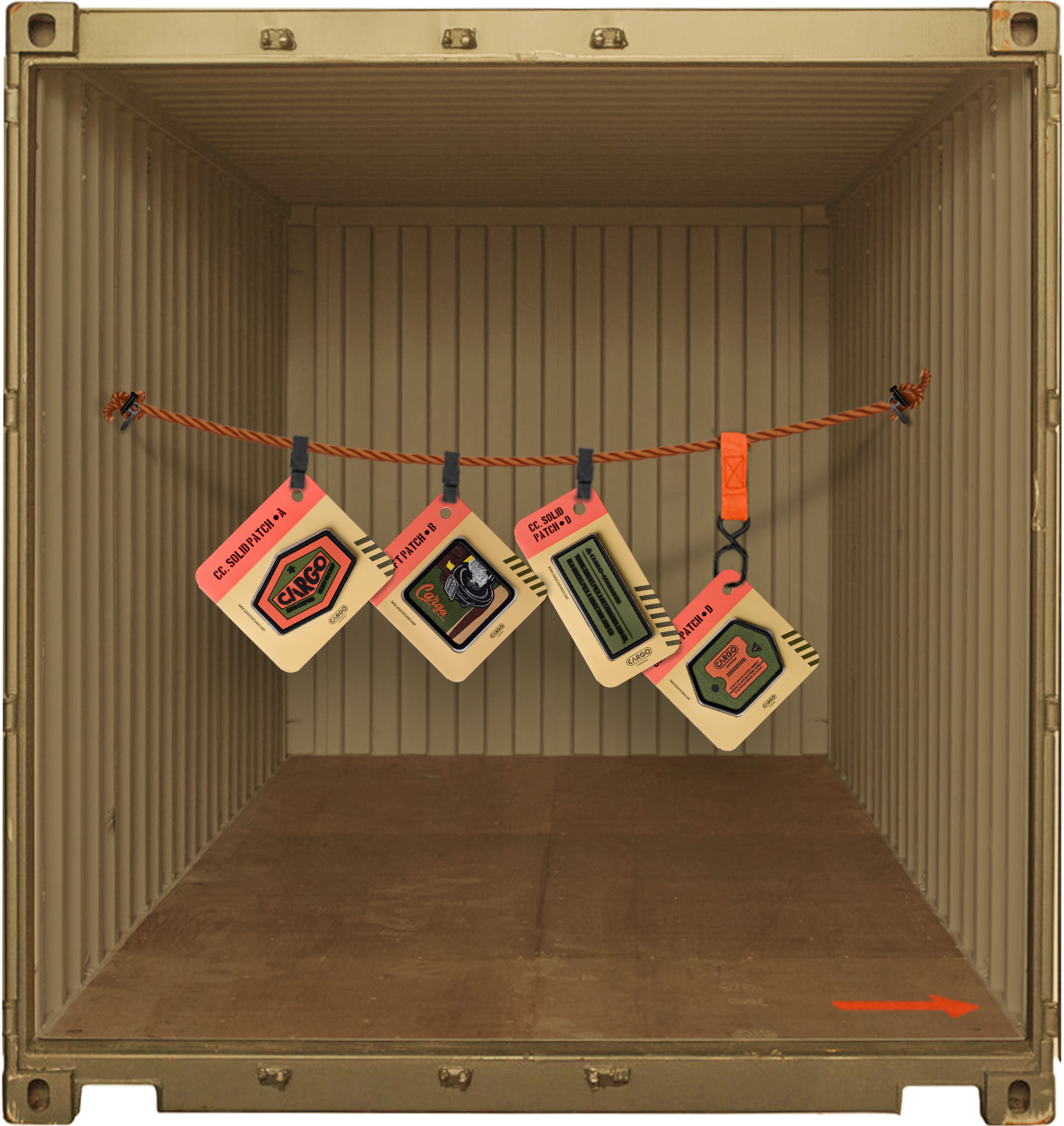 SOLID & SOFT PATCH – CARGO CONTAINER
