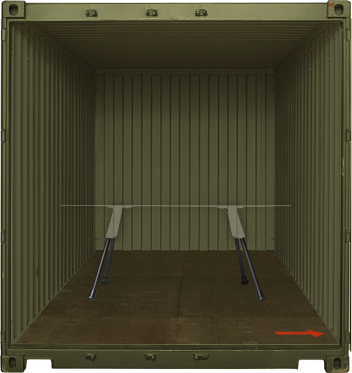 FURNITURE – CARGO CONTAINER