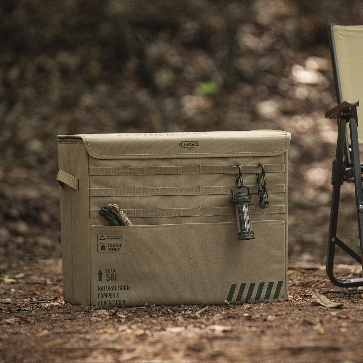TWIN TRASH BOX – CARGO CONTAINER