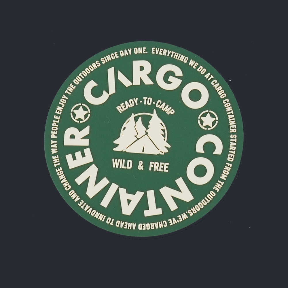 CARGO ロゴ入りのラバーコースター