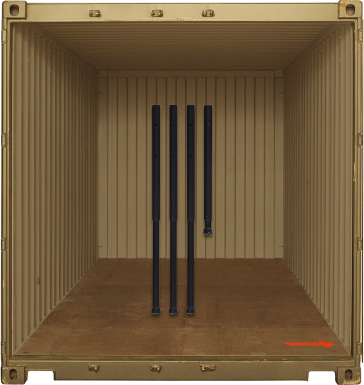 LONG LEG - 4EA – CARGO CONTAINER