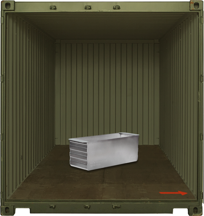 HALF STORAGE BOX